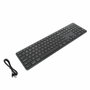 Targus ECO101BR Clavier filaire USB-A format complet (104 touches) avec protection antimicrobienne DefenseGuard - Matériaux recyclés 85% - Noir - Disposition Nordique