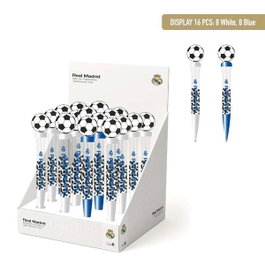 Cerdá Stylo à bille rotatif Real Madrid Design 1-Design 2 8,8 cm
