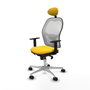 Piqueras y Crespo Chaise de Bureau 1D086N1 Jaune