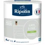 Ripolin - Peinture pour meubles et objets - Gris Lomé Satiné - Sans sous-couche - Intérieur/Extérieur - 0,5 L