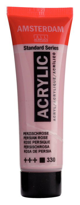 Amsterdam Peinture Acrylique Standard Series Rose de Perse 330, 20 ml Amsterdam Peinture Acrylique Standard Series Rose de Perse 330, 20 ml