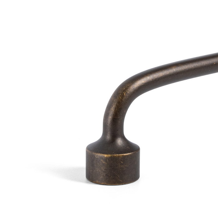 Viefe Tirador Floid en zamak, laiton ancien, 192 mm Viefe Tirador Floid en zamak, laiton ancien, 192 mm