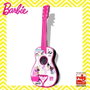 Reig Guitare en plastique Barbie avec étui, 4 cordes - Instrument pour enfants à partir de 3 ans