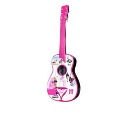 Reig Guitare en plastique Barbie avec étui, 4 cordes - Instrument pour enfants à partir de 3 ans