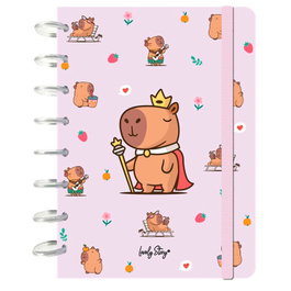 LOVELY STORY Cuaderno A5 Majesty Capibara