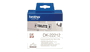 Brother DK-22212 Ruban continu de film plastique blanc 62 mm x 15,24 m