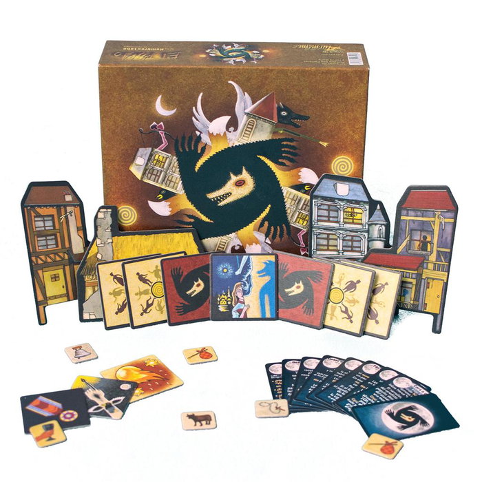 Asmodee Jeu de société Les Loups-Garous de Thiercelieux : Le Pacte – Édition Définitive – Jeu de cartes et déduction sociale, dès 10 ans, 8-18 joueurs, 30 min Asmodee Jeu de société Les Loups-Garous de Thiercelieux : Le Pacte – Édition Définitive – Jeu de cartes et déduction sociale, dès 10 ans, 8-18 joueurs, 30 min