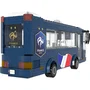 Megableu Bus de la Fédération Française de Football en briques
