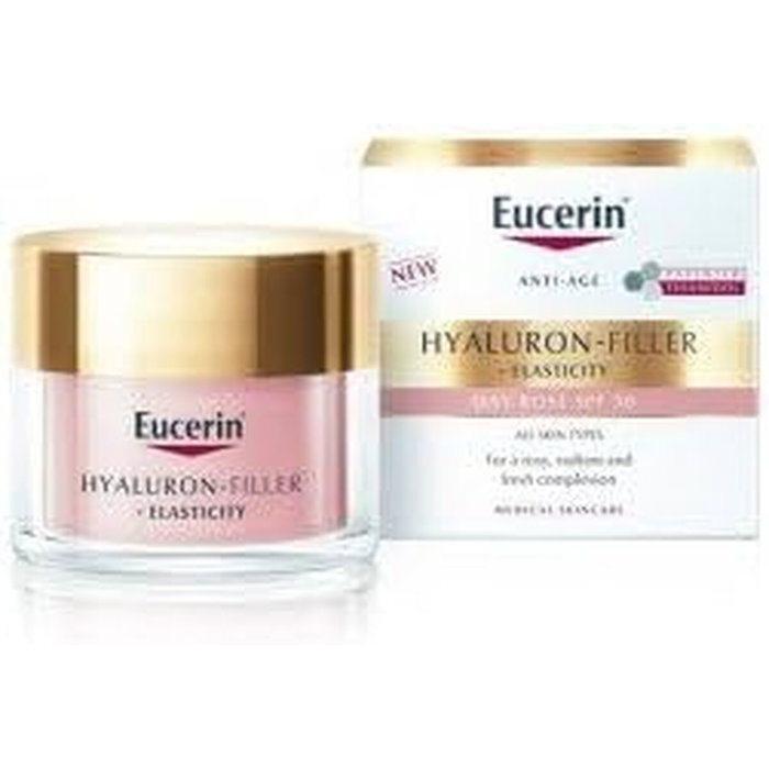 Eucerin HYALURON-FILLER + élasticité crème de jour rosée SPF30 50 ml Eucerin HYALURON-FILLER + élasticité crème de jour rosée SPF30 50 ml