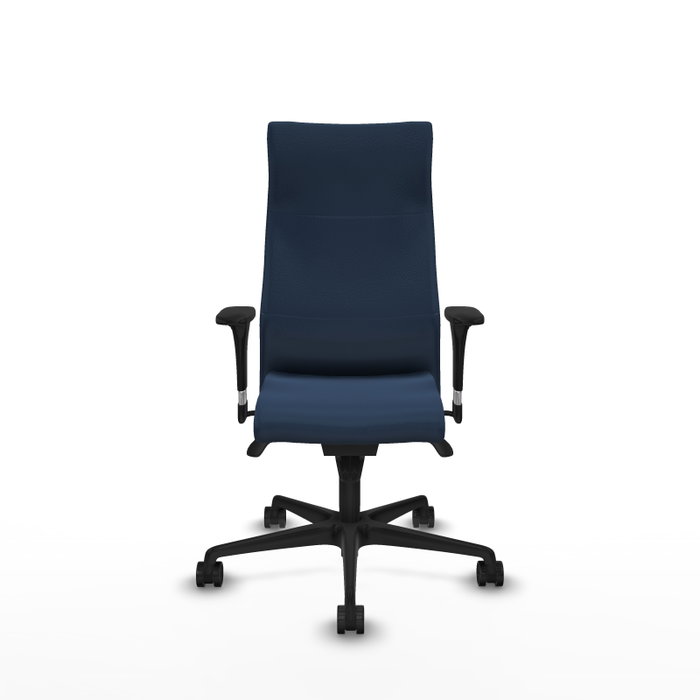 Piqueras Y Crespo Fauteuil Albacete Bleu Marine avec mécanisme Synchro et accoudoirs 1D