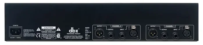 DBX Égaliseur 31 Bandes et Double Canal