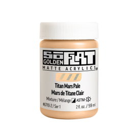 Golden SoFlat Peinture Acrylique Titanico Marte Clair 59 ml