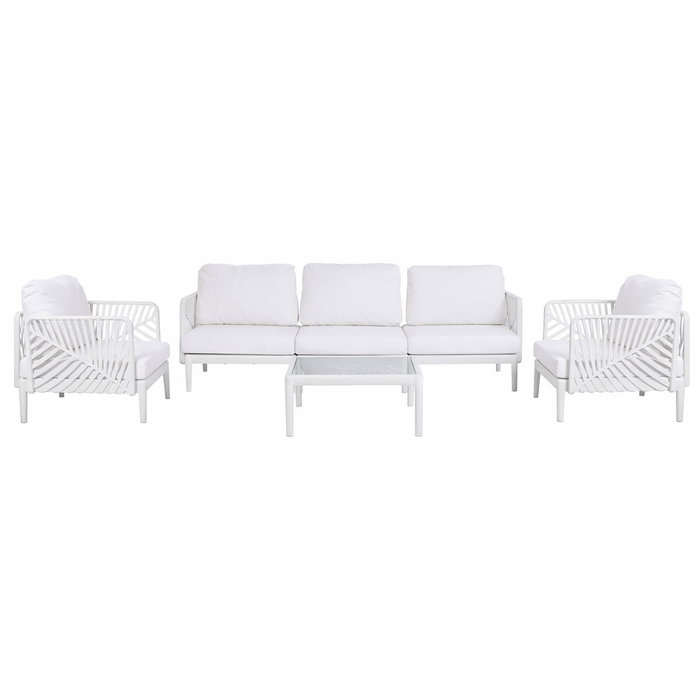 Canapé de jardin Home ESPRIT Crème 222 X 74 X 70 CM