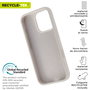 Protection pour téléphone portable Muvit for Change iPhone 16 Pro Nude