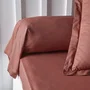 Today Taie de traversin Essential 45 x 185 cm 100% Coton uni Terracotta