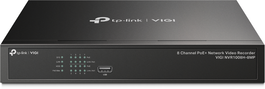 TP-LINK Enregistreur Vidéo NVR1008H-8MP / VIGI NVR1008H-8MP Noir pour Système de Surveillance