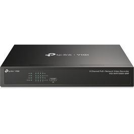 TP-LINK Enregistreur Vidéo NVR1008H-8MP / VIGI NVR1008H-8MP Noir pour Système de Surveillance