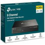 TP-LINK Enregistreur Vidéo NVR1008H-8MP / VIGI NVR1008H-8MP Noir pour Système de Surveillance
