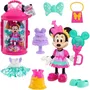 Disney - Coffret Poupée Articulée Minnie Mouse Sweet Party 15 cm - Avec Robes, Accessoires et Étui de Transport