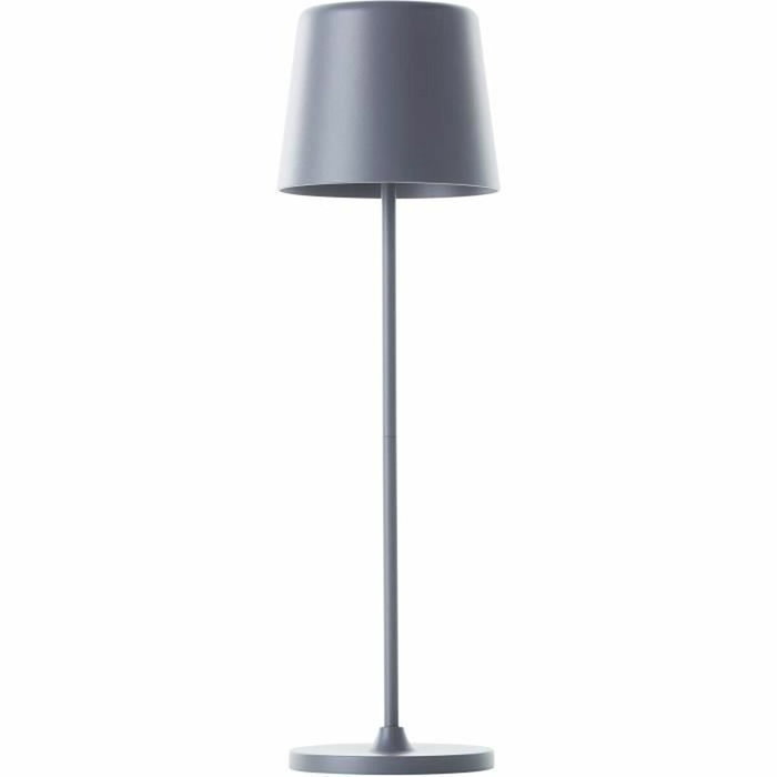 Brilliant KAAMI Lampe à poser LED grise rechargeable USB