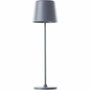 Brilliant KAAMI Lampe à poser LED grise rechargeable USB