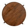 BigBuy Home Table Basse Marron Ronde 81 x 81 x 46 cm