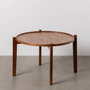 BigBuy Home Table Basse Marron Ronde 81 x 81 x 46 cm