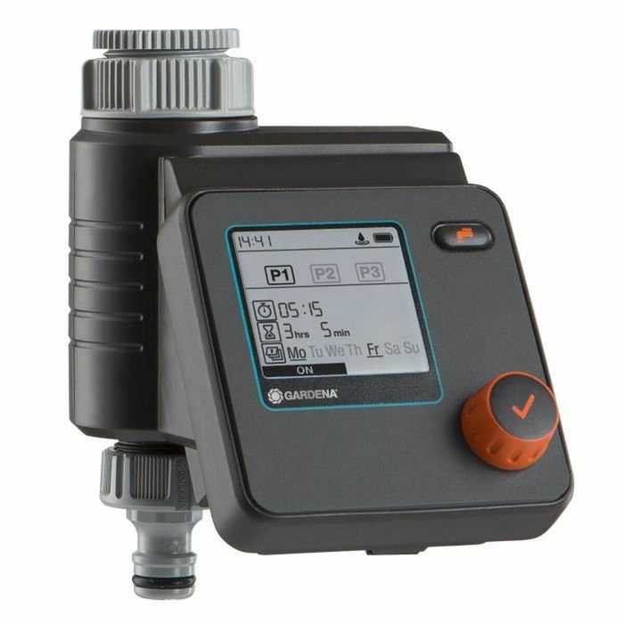 Gardena Programmateur d'arrosage Select avec écran LCD