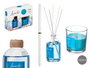 Acorde Set Mikado 100 ml et Bougie 30h Océan Bleu - 19 x 15 x 7 cm (Set de 6)
