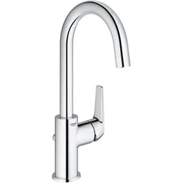 GROHE Start Flow Mitigeur Monocommande Évier Salle de Bains Taille L Chromé 23811000 - Technologie d'Économie d'Eau et Bec Pivotant 360°