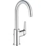 GROHE Start Flow Mitigeur Monocommande Évier Salle de Bains Taille L Chromé 23811000 - Technologie d'Économie d'Eau et Bec Pivotant 360°