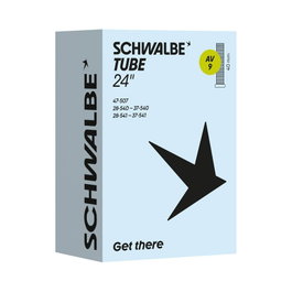 Schwalbe AV9 Chambre à air 24x1.10-1.75 V.STAND 40mm