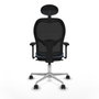 Piqueras y Crespo Chaise de Bureau Jorquera 3D086N1 Bleu ciel
