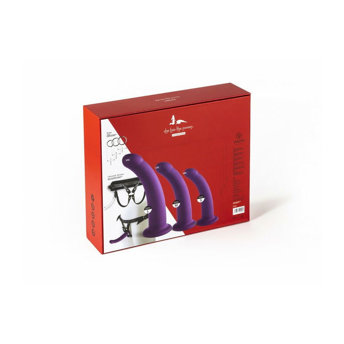 Gode ceinture Virgite Violet S/M/L