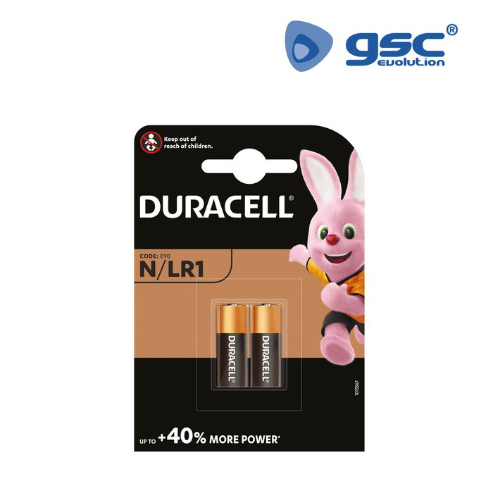Duracell MN9100 Piles alcalines N/LR01, pack de 2