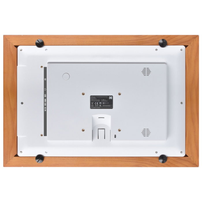 Kodak RWF-141 WiFi Cadre photo numérique 14,1 pouces Bois