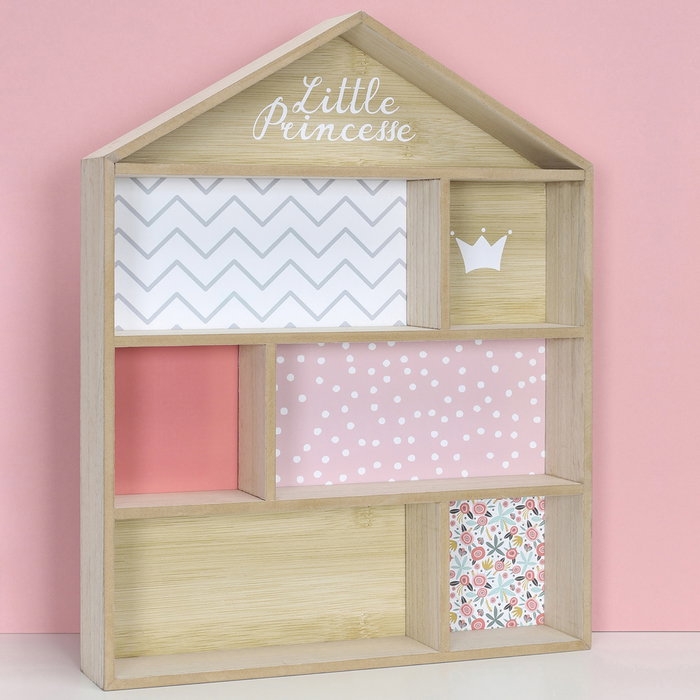Home Deco Kids ESTANTE CASA ROSA