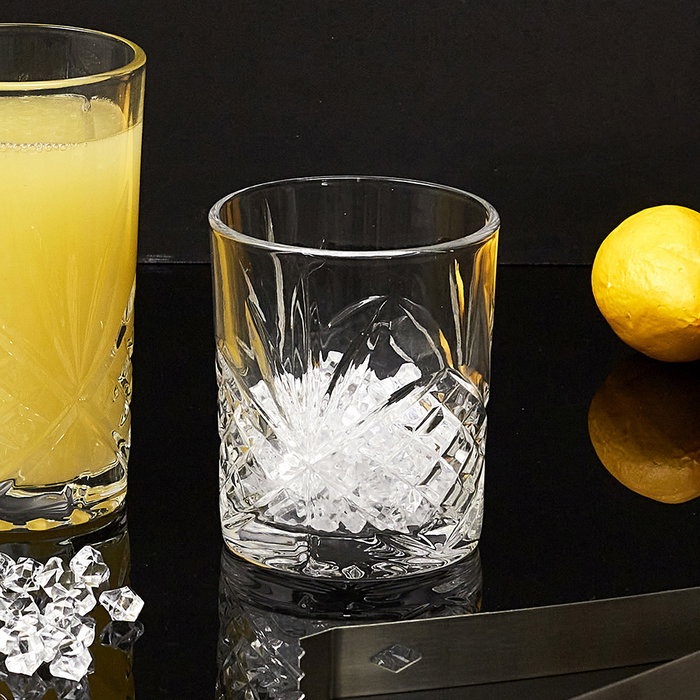 Cook Concept Lot de 4 Verres à Cocktail 300 ml en Verre Taillé Cook Concept Lot de 4 Verres à Cocktail 300 ml en Verre Taillé