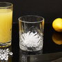 Cook Concept Lot de 4 Verres à Cocktail 300 ml en Verre Taillé
