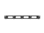 Lanberg Organisateur de Câbles 1U 5 Anneaux 19 Pouces pour Rack