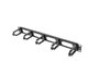 Lanberg Organisateur de Câbles 1U 5 Anneaux 19 Pouces pour Rack