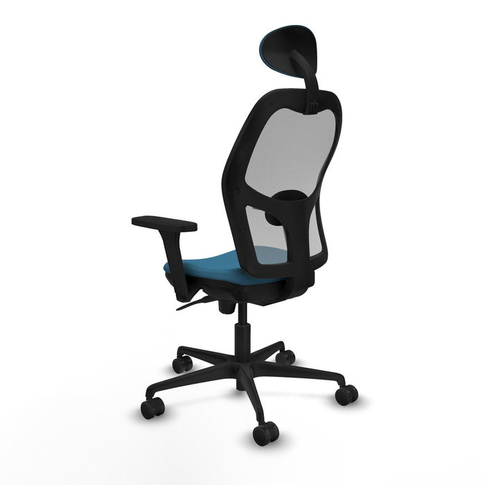 Piqueras y Crespo Chaise de Bureau avec Appui-tête Jorquera 3D036N1 Gris Vert pétrole Piqueras y Crespo Chaise de Bureau avec Appui-tête Jorquera 3D036N1 Gris Vert pétrole