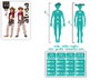 Déguisement de cowboy sheriff unisexe pour enfant