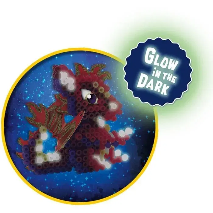 Ses Creative - Beedz - Coffret Activité Créative Perles à Repasser Dragon - 1800 Perles, Dragons 3D à Créer - À Partir de 5 Ans Ses Creative - Beedz - Coffret Activité Créative Perles à Repasser Dragon - 1800 Perles, Dragons 3D à Créer - À Partir de 5 Ans