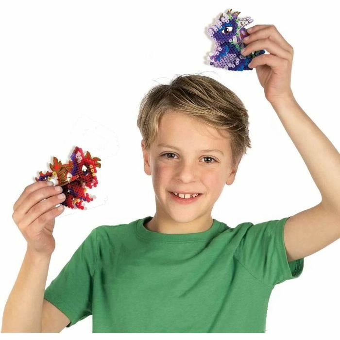 SES Creative Beedz Perles à repasser Dragons 3D SES Creative Beedz Perles à repasser Dragons 3D