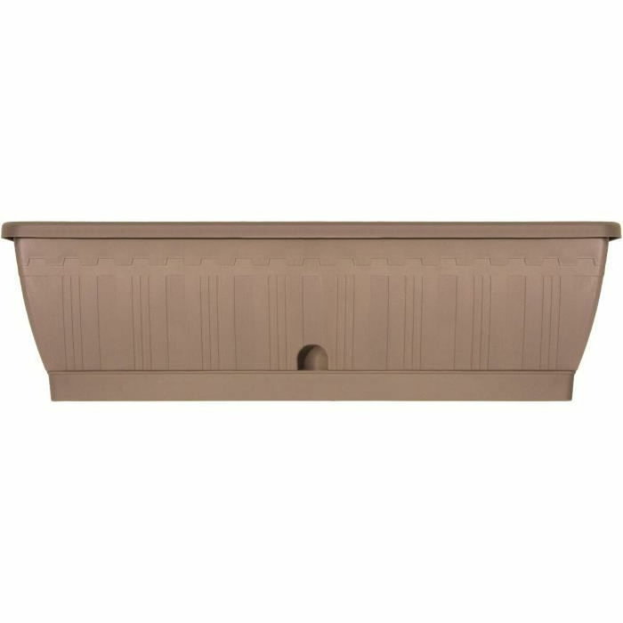 Garden ID Jardinière Terraflor Taupe 60 cm avec réserve d'eau Garden ID Jardinière Terraflor Taupe 60 cm avec réserve d'eau