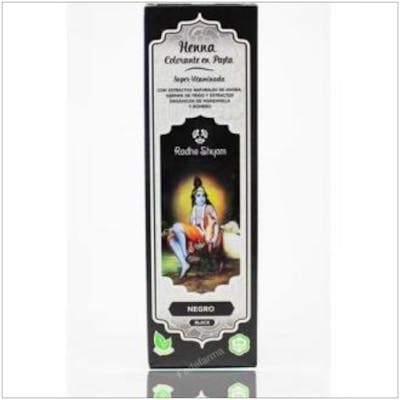 Radhe Shyam Henna Pasta Noir 200g - Colorant Capillaire Bio Sans Ammoniaque Radhe Shyam Henna Pasta Noir 200g - Colorant Capillaire Bio Sans Ammoniaque