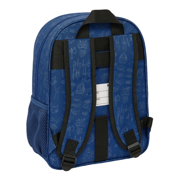 Cartable Safta Bleu foncé 26 x 34 x 11 cm