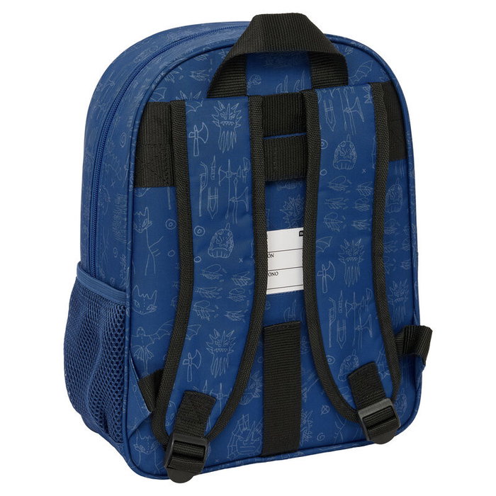 Safta Cartable Adaptable sur Chariot Comment entraîner ton dragon Bleu foncé