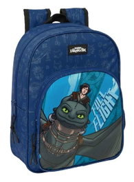 Safta Mochila Infantil Adaptable au Caddie avec Dessin Animé "Comment dresser ton dragon", 26 x 34 x 11 cm, Âge recommandé: 3 ans et plus